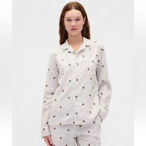 GAP Flannel Brannan Bear Pajama Set